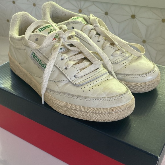 Reebok Club c 85 vintage women sneakers in size 6 - Picture 5 of 10